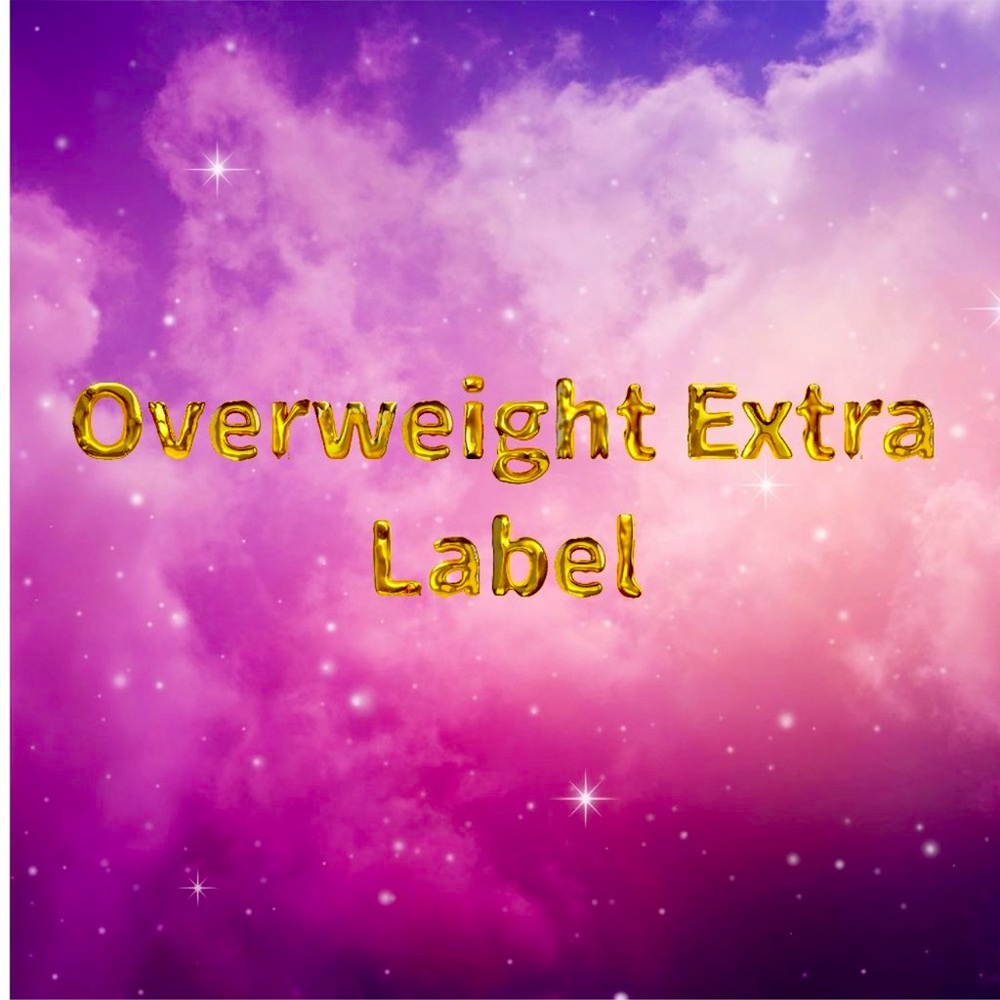Extra shipping label
